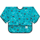 BUMKINS - Sleeved Bib | Baby Mouwslab - Outdoors (6-24 maanden)