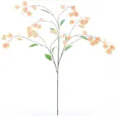 Coppens Kunst bloem Silver Dollar XL geel zijde 137cm