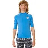 Rip Curl Icons Uv Brushed Korte Mouw Rash Guard