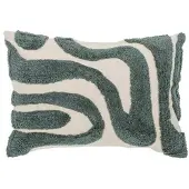 Fonq Wave Sierkussen 40 x 60 cm - Groen