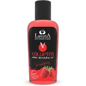 Luxuria Edible Warming Massage Gel - Strawberry 100ml - Voluptas 0,1 l