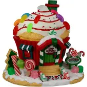 Lemax Peppermint Cottage 14x16x16 cm Kersthuisje