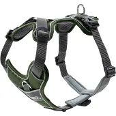 Hunter hondentuig, groen/grijs, 45-56 cm