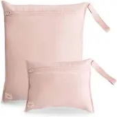 Mushie Waterproof Opbergzak (2 stuks) Blush