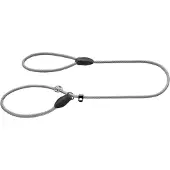 Hunter Sliplijn Freestyle Nylon Rond Grijs - Hondenriem - 170x1 cm