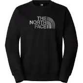 The North Face Sweatshirt 'Drew Peak' donkergrijs / zwart