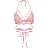 LASCANA Bikinitop 'Lisa' oranje / pink / wit