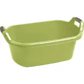 Keter - Ovale Miska - 55L - Groen - Met Handvatten