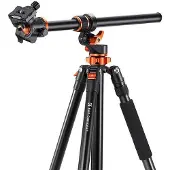 K&F Concept T254A7+BH-28L Aluminium Statief met kantelbare arm