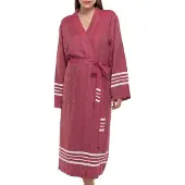 Lalay Hamam badjas Krem Sultan bordeaux van Lalay