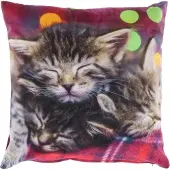 Unique living kussen aw2022 xmas print 45x45cm dessin 5
