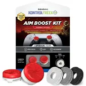 SteelSeries KontrolFreek Inferno AimBoost Thumbsticks + Precision Rings Rood/Wit PS5/PS4