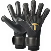 T1tan Rebel 2.0 Black-out Junior Goalkeeper Gloves Zwart 6 Kinderen
