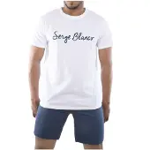 Serge Blanco Korte Mouw Pyjama