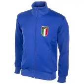 Copa - Italië 1970's Retro Voetbaljack - Mannen - Blauw - S