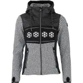 Mountain Peak Gevoerde hoodie met rits voor dames