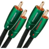 AudioQuest Câble RCA Evergreen 3 m Noir et vert
