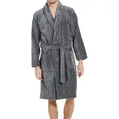 Pastunette Badjas met shawlkraag grijs