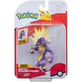 Jazwares Pokémon Toxtricity Gevechtsactiefiguur 7 Cm