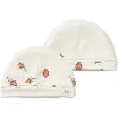 Your Wishes reversible baby muts wit/rood Meisjes Katoen Printopdruk - maat 62/68