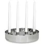 Klong Jubel adventskandelaar Silver