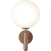 Nuura Miira Outdoor Wandlamp Dark Bronze|Opal White