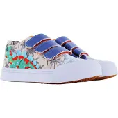Go Bananas sneakers beige/blauw/oranje Jongens Textiel All over print - maat 24