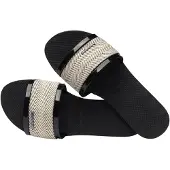 Havaianas You Trancoso Premium Slippers Dames Zwart - Creme 41-42