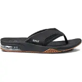 Reef Kids Fanning Black Silver 13 Zwart Teenslipper