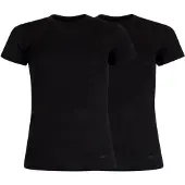 Campri Basic Thermo T-shirt Dames (2-pack) Zwart XS