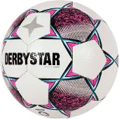 Derbystar Classic Energy Light II Voetbal 8 x 1 Vlakken Maat 5 Wit Roze Blauw