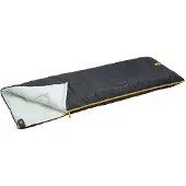 Abbey camp Slaapzak Ripstop - Dekenmodel - Grijs - 210x82 cm - Koppelbaar