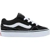 Vans Youth Caldrone Suede Mesh Black White-Schoenmaat 30