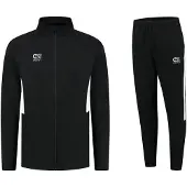 Cruyff Turn Tech Trainingspak Heren Zwart - Wit M