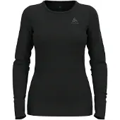 Odlo Merino 200 Crew Neck LS Thermoshirt Dames Black M