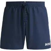 Hugo Boss Zwemshorts 'Starfish' marine / wit
