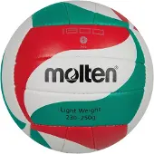 Molten Volleyball V5M1800-L, rood-wit-groen, maat 5, trainingsbal