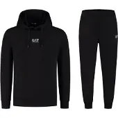Emporio Armani Joggingpak zwart / wit