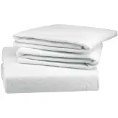 Essenza Hoeslaken Molton White (Katoen)-180 x 220 cm