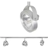 Highlight Track Malta Railverlichtingsset 1m | 3x G9 Max 5W | Nikkel mat