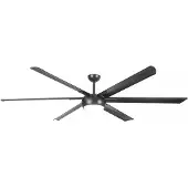 Freelight Plafondventilator Ventisei Ø 213 cm XXL zwart