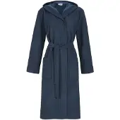 Ringella Blauwe uniseks badjas capuchon | Maat M