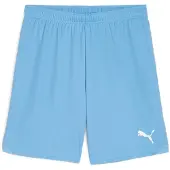 Puma teamGOAL Voetbalbroekje Lichtblauw Wit