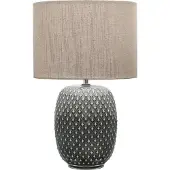 Pauleen Paulmann , elegante tafellamp, max. 60W, E27, donkergrijs/beige, 230V, keramiek