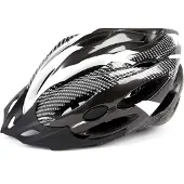 Mirage Helm L, zilver/zwart/wit, maat 58-62