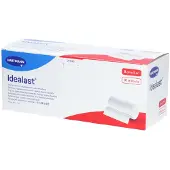 Idealast universele verbandrol 8 cm x 5 m wit 10 St Verband
