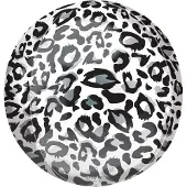 Amscan - Folieballon ORBZ Snow Leopard print (45 cm)