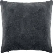 Tiseco - Kussen (gevuld) COTTON - SET/2 - Fluweel - 45x45 cm - Grijs