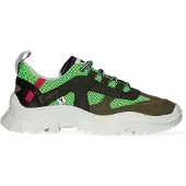 Wysh Meisjes Sneakers Emilee - Groen - Maat 32