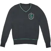 Cinereplicas Springer, Slytherin - Grijze gebreide trui - Medium, Grijs, (M)
